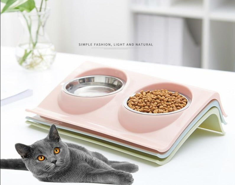 Pet Double Bowls